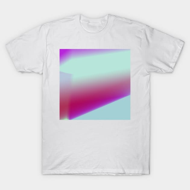 blue pink white abstract texture T-Shirt by Artistic_st